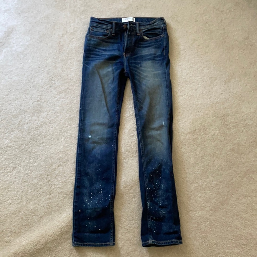 Boys Abercrombie Kids Straight Jeans